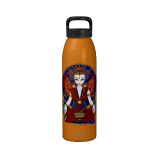 Solara Sun Goddess Fire Lotus Angel Water Bottle