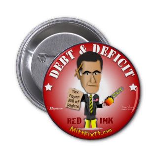 Mitt Fix It   Debt & Deficit Pin