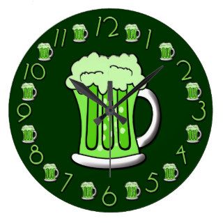 Beer Thirty Clock St Patricks Day Edition