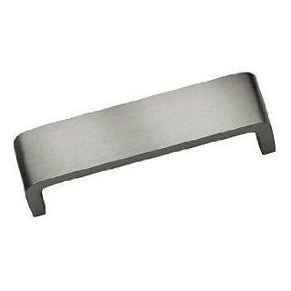Omnia Hardware 9006/197 Us15 Cabinet Hardware   Ultima   Solid Brass 7 3/4 In. Centers Wide Handle In Satin Nickel   Cabinet And Furniture Pulls  