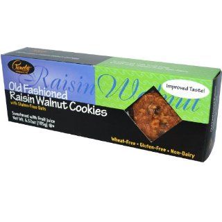 Gluten Free Old Fashioned Raisin Walnut Cookies, 6.52 oz (185 g) Grocery & Gourmet Food