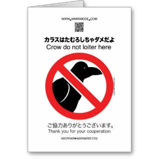 No Crow Card
