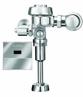 Sloan Valve ROYAL 186 ES S Royal Optima Exposed Sensor Activated 1.5 GPF Urinal Flushometer for 3/4 Inch Top Spud Urinals, Chrome   Flush Valves  