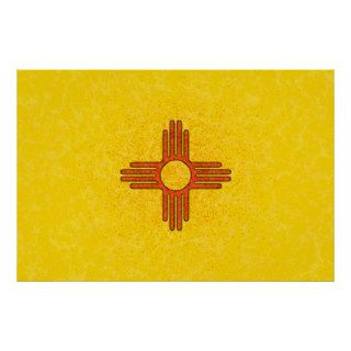 NEW MEXICO FLAG Poster