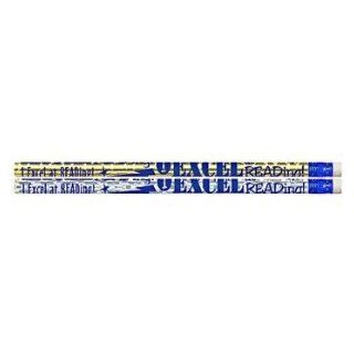 D2270 I Excel At Reading   12 School Pencils  Wood Lead Pencils 