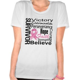 Breast Cancer Survivor Collage Shirts