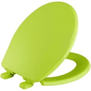 BEMIS Slow Close Round Close Front Toilet Seat in Margarita Lime 580SLOW 175
