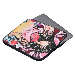 "Punk Princess In Candyland" Laptop Sleeve