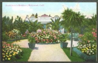Jacob Stern Residence Hollywood CA postcard 191? Entertainment Collectibles