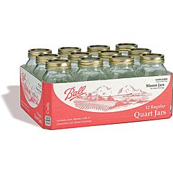 Ball 16 oz/ Pint Mason Jars (Set of 24) Canning Supplies