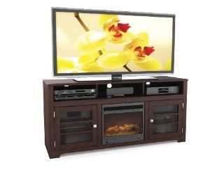 Sonax F 192 BWT West Lake 60 Inch Fireplace Bench   Television Stands