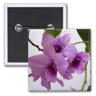 Purple Orchid Corsage Pin