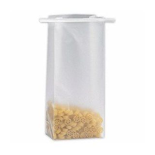 Clear Frosted Tin Tie Bags, 4 1/4 x 2 1/2 x 9 3/4"   Health And Personal Care