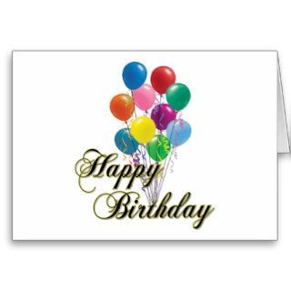 Happy Birthday Apparel and Birthday Gifts Card