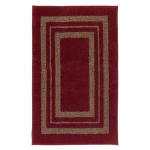 Shaw Living Manhattan Rio Red/Chestnut 30 in. x 46 in. Scatter Rug 18A15AT674