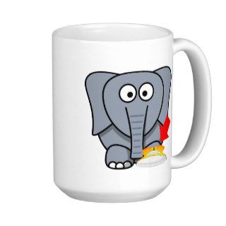 Elephant Shoe I Love You Coffee Mug