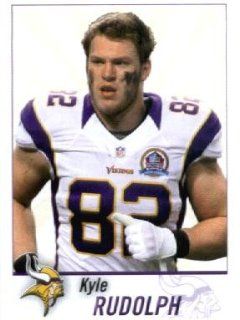 2013 Panini NFL Stickers # 337 Kyle Rudolph Minnesota Vikings Sports Collectibles
