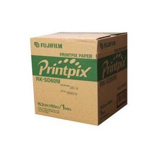 Fujifilm PrintPix RK SD60M Print Media Pack, Glossy, for Fuji NC 1000 Printer, 6" x 197' Roll Electronics
