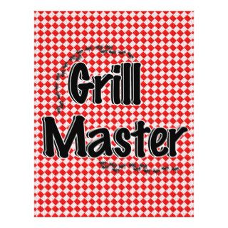 The Grill Master w/Picnic Table & Ants Full Color Flyer