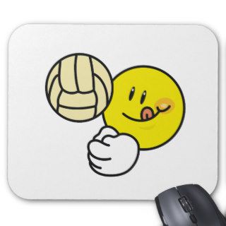 Smiley Volleyball Mouse Mats