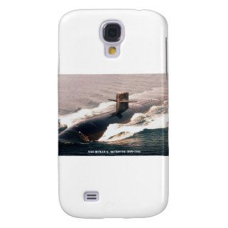 USS HYMAN G RICKOVER (SSN 709) GALAXY S4 CASES