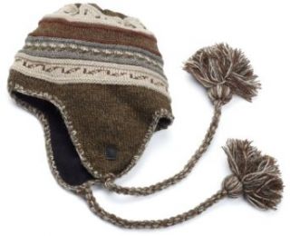Isotoner Men's Acrylic Fairisle Knit Trapper Hat, Black, One Size at  Mens Clothing store Skull Caps