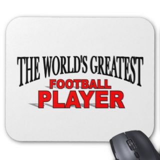 The World's Greatest Football Player Mouse Pads