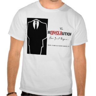 Anonymous Revolution T Shirts