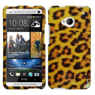 MYBAT HTCONEHPCIM206NP Slim and Stylish Snap On Protective Case for HTC One/M7   Retail Packaging   Leopard Skin Cell Phones & Accessories