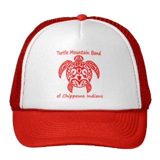 Turtle Mountain Band of Chippewa Indians Trucker Hats