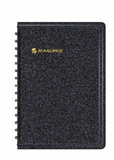 AT A GLANCE 2014 Daily Appointment Book, Black, 4 7/8 x 8 Inches (70 207 05)  Appointment Books And Planners 