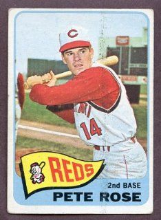 1965 Topps #207 Pete Rose Reds VG 185414 Kit Young Cards Sports Collectibles