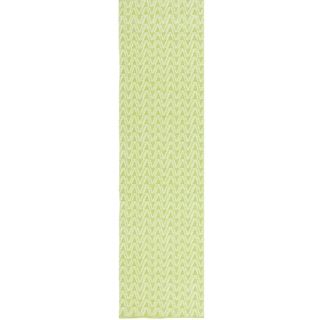 Thom Filicia Hand woven Indoor/ Outdoor Key Lime Rug (2' x 6') Safavieh Runner Rugs
