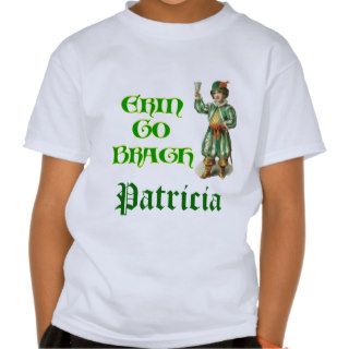 Erin Go Braugh Personalizeable Irish Saying T shirts