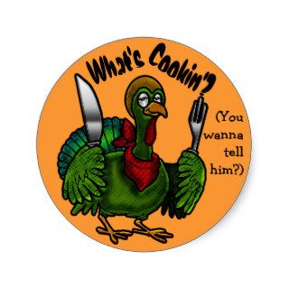Tom Foolery (Thanksgiving Stickers)