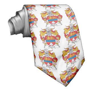 Fierro Family Crest Neck Tie
