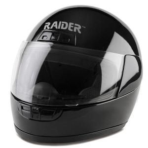 Raider Small Youth Black Full Face Street Helmet 26 622K S