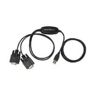 SF Cable, USB to 2 Port RS232 Serial DB9 Adapter Cable Computers & Accessories