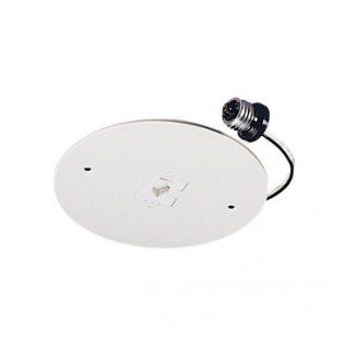 Monopoint Cover for 6" Recessed Housings   Line Voltage. T57WH (White Finish)   Track Lighting Accessories  