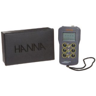 Hanna Instruments HI93531R K Type Waterproof Thermocouple Thermometer with RS 232 Serial Port,  200 to 1371 Degrees C,  328 to 2500 Degrees F, Accuracy of + or   0.5 Degree C Science Lab Meters