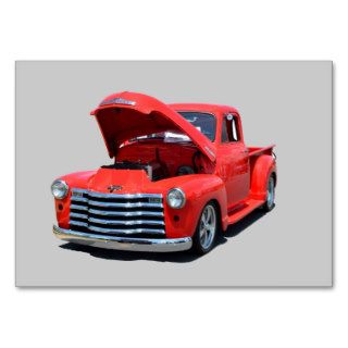 Classic 1950's Chevrolet Pickup Truck Business Card Templates