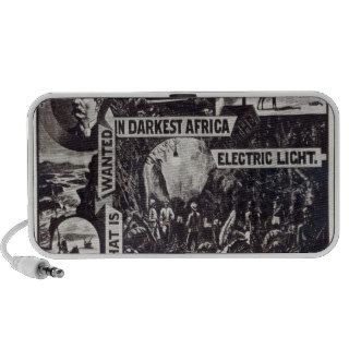 What is Wanted in Darkest Africa is Electric Mini Speakers