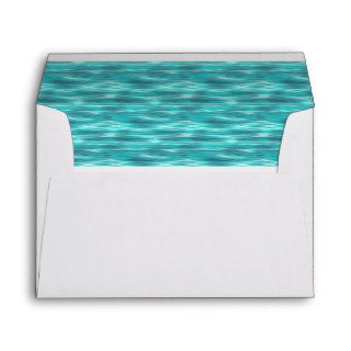 Cyrstal Blue Beach Water Envelope