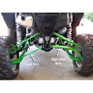 Max Clearance Lower Arched Radius Bars for Arctic Cat 1000 Wildcat   Green Automotive