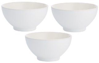 Noritake Colorwave 3 Piece Bowl Set, White Kitchen & Dining