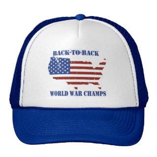 Back to Back World War Champs Hat
