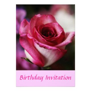 Jolene Rose Birthday Invitation