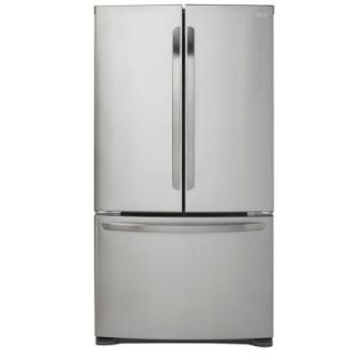 LG Electronics 20.7 cu. ft. French Door Refrigerator in Stainless Steel, Counter Depth LFC21776ST