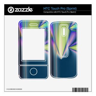Neon Pyramids HTC Touch Pro Skins