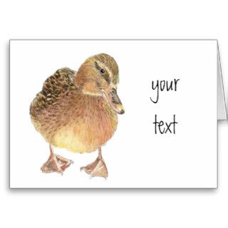 Duck, Farm Animal, Pet Greeting Card